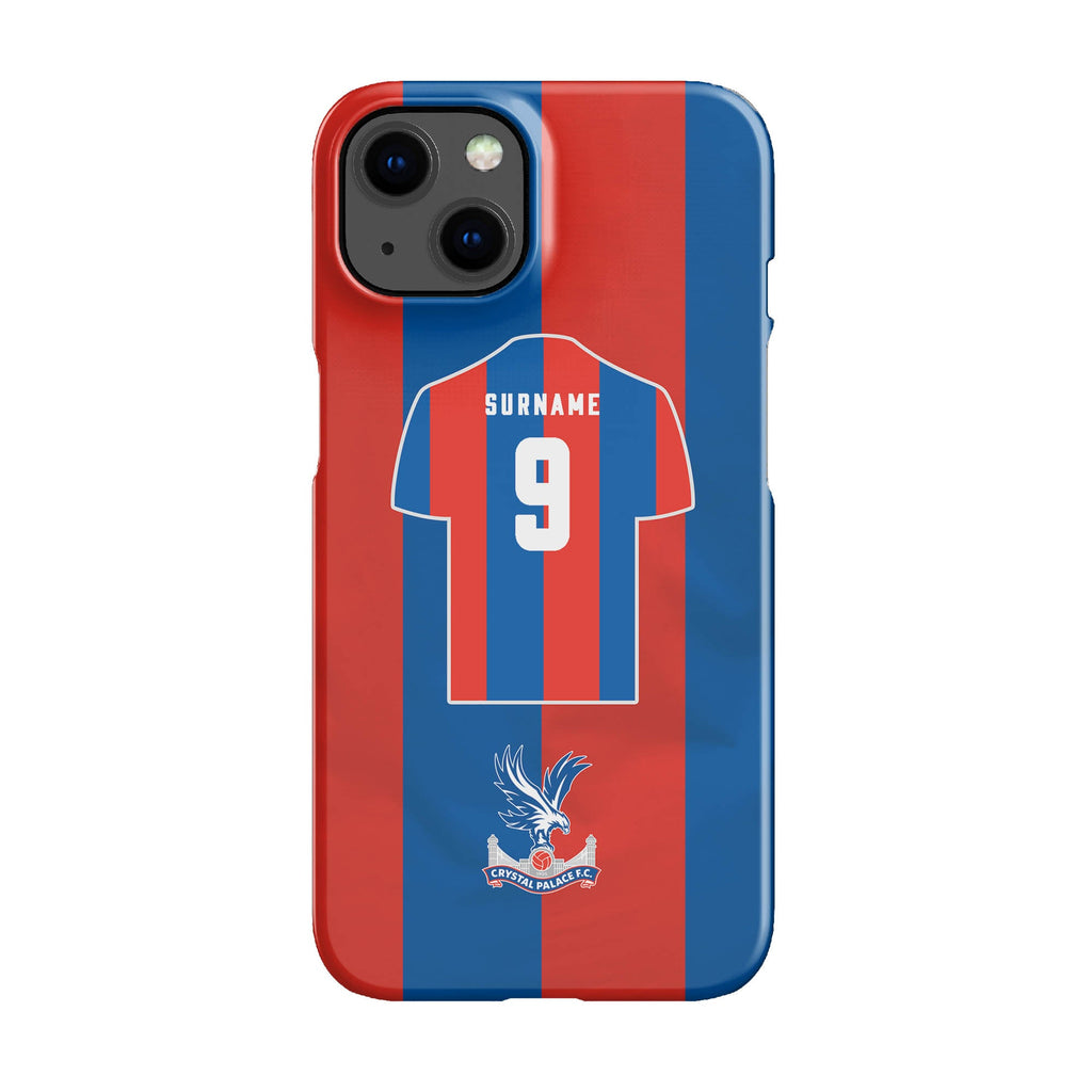 Crystal Palace FC Personalised iPhone 13 Snap Case