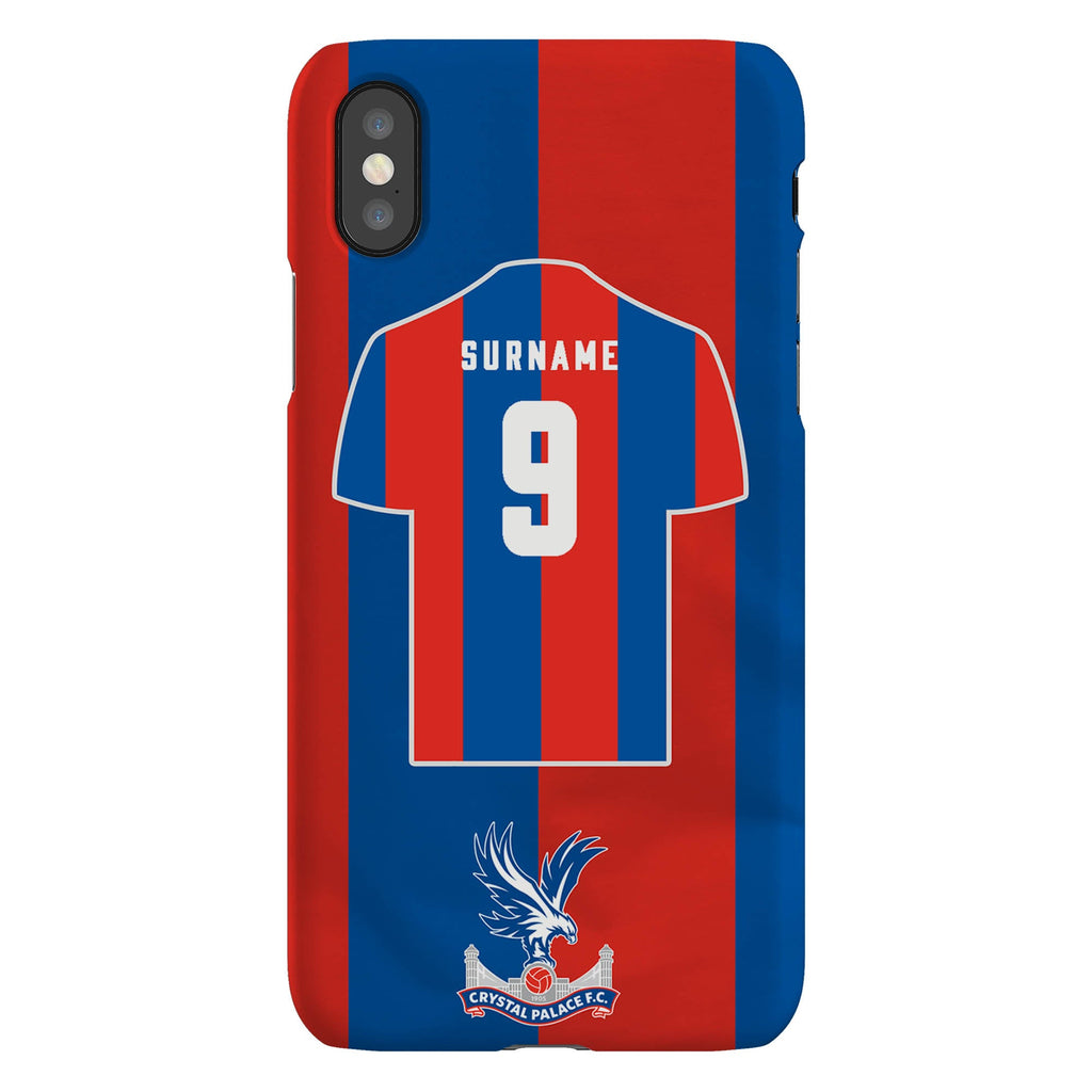 Crystal Palace FC Personalised iPhone X Snap Case