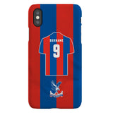Crystal Palace FC Personalised iPhone XS Snap Case