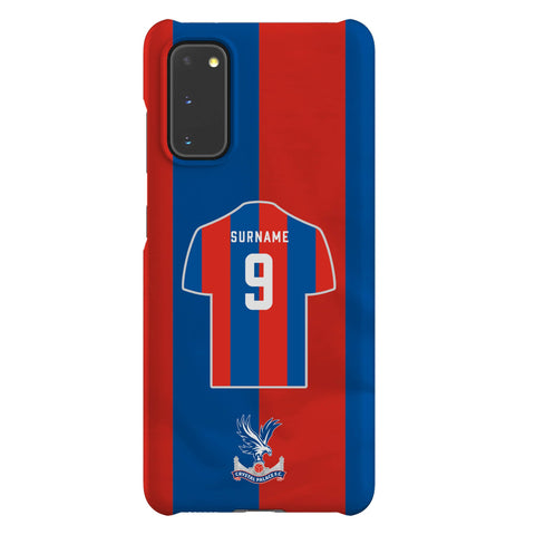Crystal Palace FC Personalised Samsung Galaxy S20 Snap Case