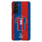 Crystal Palace FC Personalised Samsung Galaxy S21 Plus Snap Case