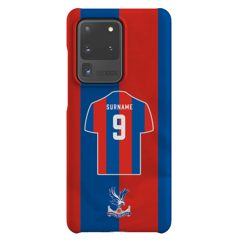 Crystal Palace FC Personalised Samsung Galaxy S21 Ultra Snap Case