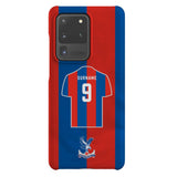 Crystal Palace FC Personalised Samsung Galaxy S21 Ultra Snap Case