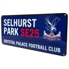 Crystal Palace FC Street Sign BL  - Official Merchandise Gifts