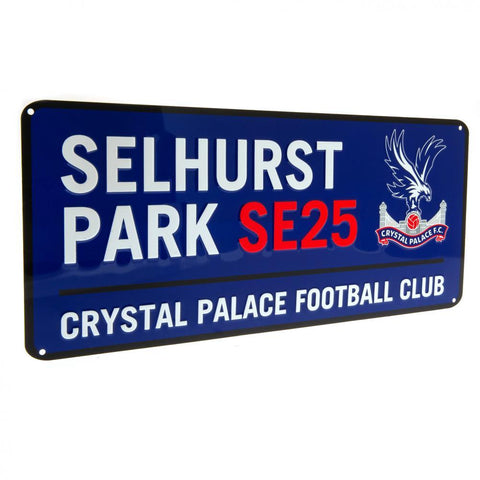 Crystal Palace FC Street Sign BL  - Official Merchandise Gifts