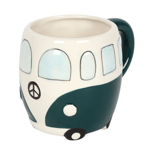 Dark Green Campervan Mug