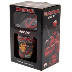 Deadpool Mug & Coaster Set  - Official Merchandise Gifts