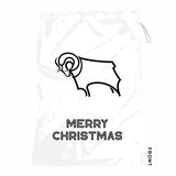 Derby County Back of Shirt Santa Sack