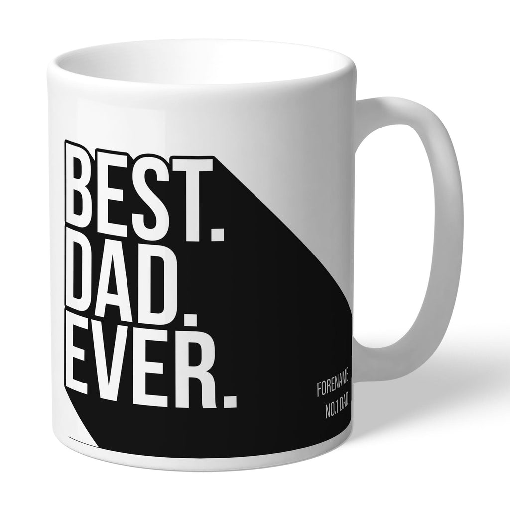 Personalised Derby County Best Dad Ever Mug