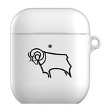 Derby County Initials Airpod Case
