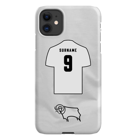 Derby County Personalised iPhone 11 Snap Case