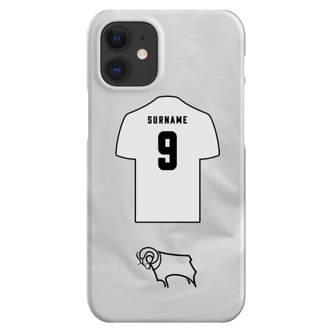 Derby County Personalised iPhone 12 Mini Snap Case
