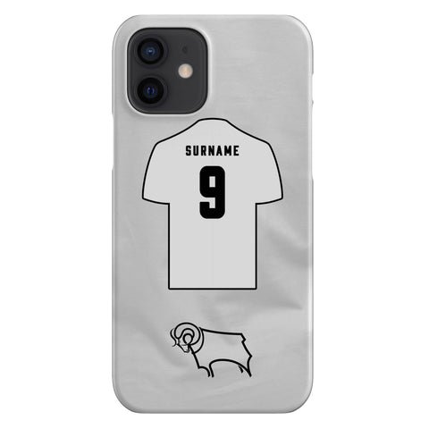 Derby County Personalised iPhone 12 Snap Case