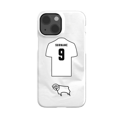 Derby County Personalised iPhone 13 Mini Snap Case