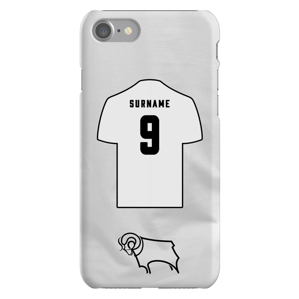 Derby County Personalised iPhone SE2 (2020) Snap Case