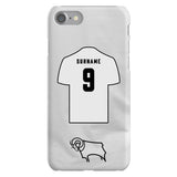 Derby County Personalised iPhone SE2 (2020) Snap Case