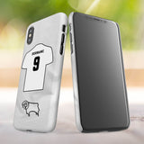 Derby County Personalised iPhone X Snap Case