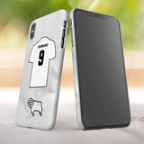 Derby County Personalised iPhone XS Max Snap Case