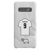 Derby County Personalised Samsung Galaxy S10 Plus Snap Case