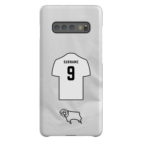 Derby County Personalised Samsung Galaxy S10 Plus Snap Case