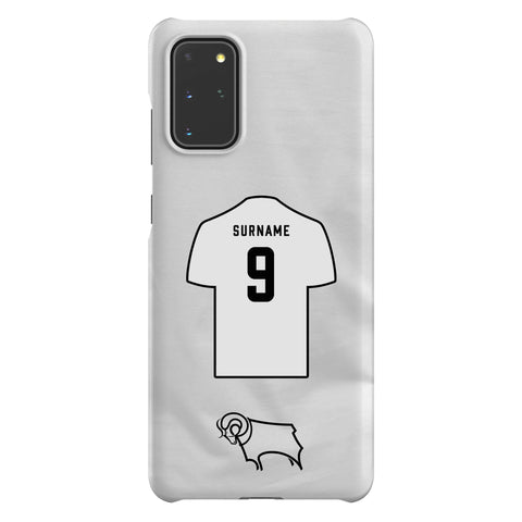 Derby County Personalised Samsung Galaxy S20 Plus Snap Case