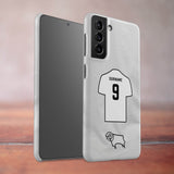 Derby County Personalised Samsung Galaxy S21 Snap Case