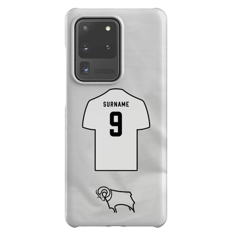 Derby County Personalised Samsung Galaxy S21 Ultra Snap Case