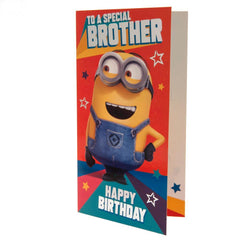 Despicable Me 3 Minion Birthday Card Brother  - Official Merchandise Gifts