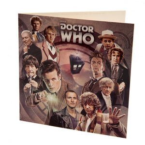 Doctor Who Blank Card  - Official Merchandise Gifts