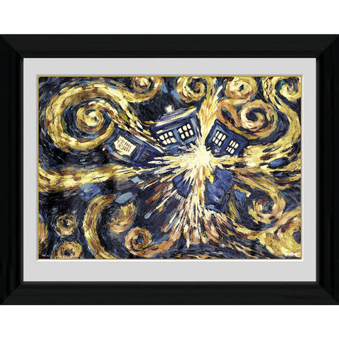 Doctor Who Picture Exploding Tardis 16 x 12  - Official Merchandise Gifts