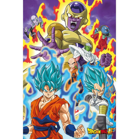 Dragon Ball Z Poster God Super 88  - Official Merchandise Gifts