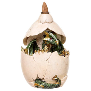 Dragon Egg LED Backflow Incense Burner