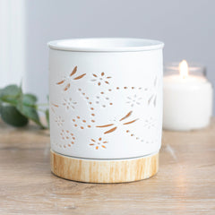 Dragonfly Matte Ceramic Oil Burner