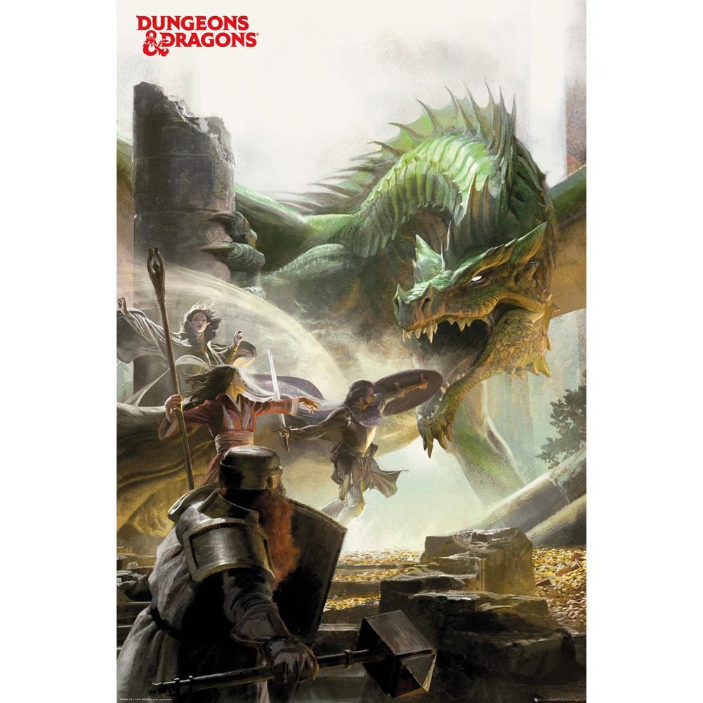 Dungeons & Dragons Poster Adventure 109  - Official Merchandise Gifts