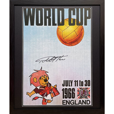 England FA 1966 Sir Geoff Hurst Signed Framed Print  - Official Merchandise Gifts