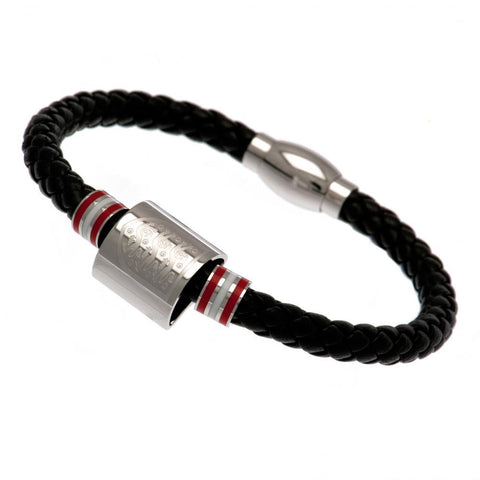 England FA Colour Ring Leather Bracelet  - Official Merchandise Gifts
