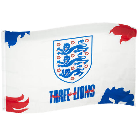 England FA Flag 3 Lions  - Official Merchandise Gifts