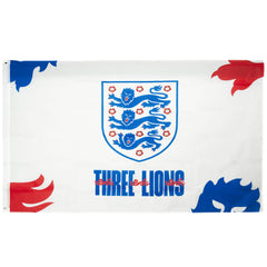 England FA Flag 3 Lions  - Official Merchandise Gifts