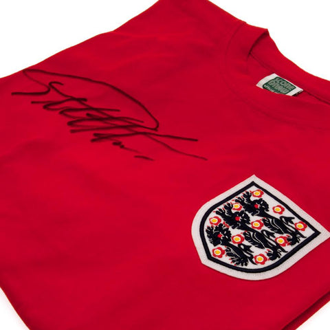 England FA Sir Geoff Hurst Signed Shirt  - Official Merchandise Gifts