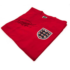 England FA Sir Geoff Hurst Signed Shirt  - Official Merchandise Gifts