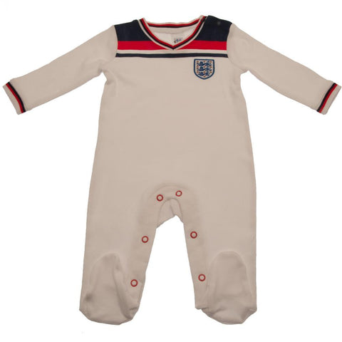 England FA Sleepsuit 82 Retro 12/18 mths  - Official Merchandise Gifts