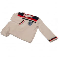 England FA Sleepsuit 82 Retro 12/18 mths  - Official Merchandise Gifts
