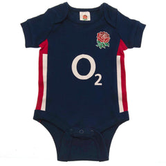 England RFU 2 Pack Bodysuit 12-18 Mths RB  - Official Merchandise Gifts