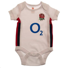 England RFU 2 Pack Bodysuit 12-18 Mths RB  - Official Merchandise Gifts