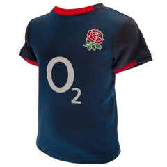 England RFU Shirt & Short Set 18/23 mths NV  - Official Merchandise Gifts