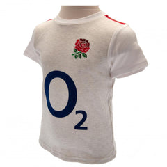 England RFU Shirt & Short Set 9/12 mths GR  - Official Merchandise Gifts