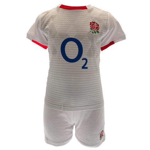 England RFU Shirt & Short Set 9/12 mths ST  - Official Merchandise Gifts