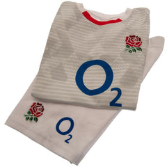England RFU Shirt & Short Set 9/12 mths ST  - Official Merchandise Gifts