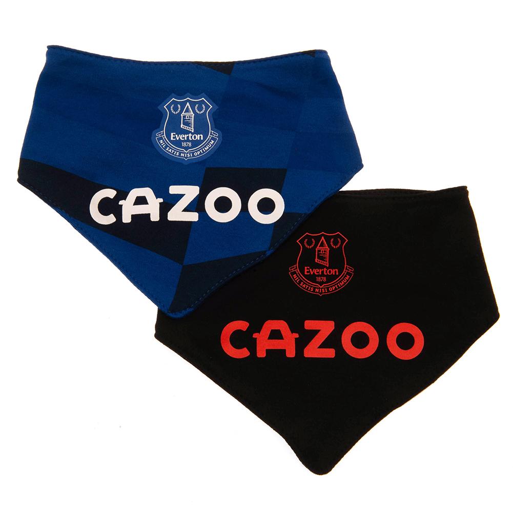 Everton FC 2 Pack Bibs  - Official Merchandise Gifts