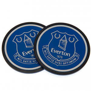 Everton FC 2pk Coaster Set  - Official Merchandise Gifts